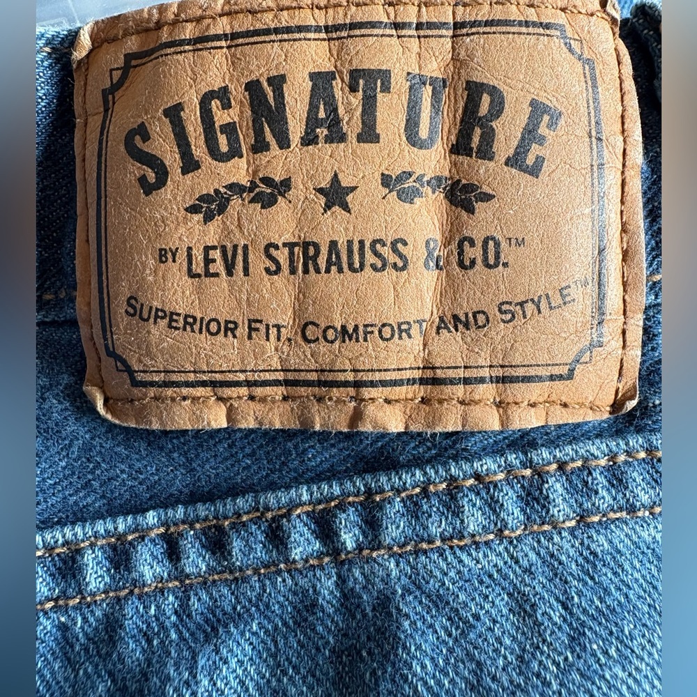 Levi's Men's Straight Blue Jeans - Picture 3 of 3